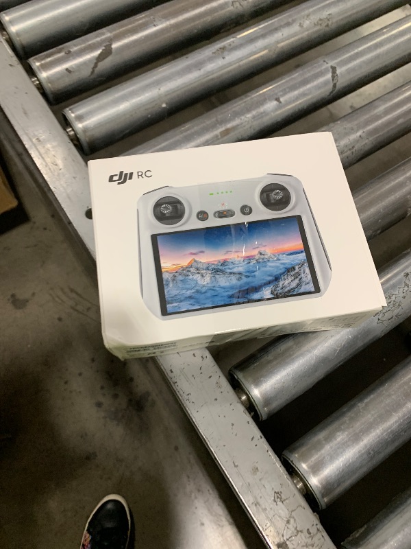 Photo 1 of DJI RC, Remote Controller with Lightweight Body, FHD Screen, 4hr Battery, Precision Control Sticks, O3+ Transmission