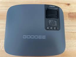 Photo 1 of Projector, GooDee 4K Support 600 ANSI WiFi Bluetooth Native Full HD 1080P Projector,  