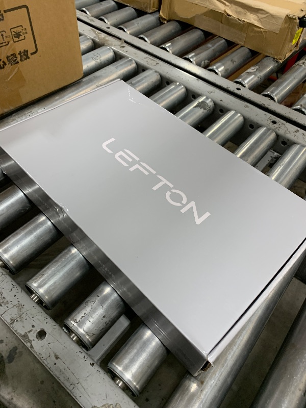 Photo 1 of Lefton Rotatable Bathroom Faucet with Temperature Display in Fahrenheit (Batteries-Free), 3 Water Modes, Brushed Nickel, BF2204-0
