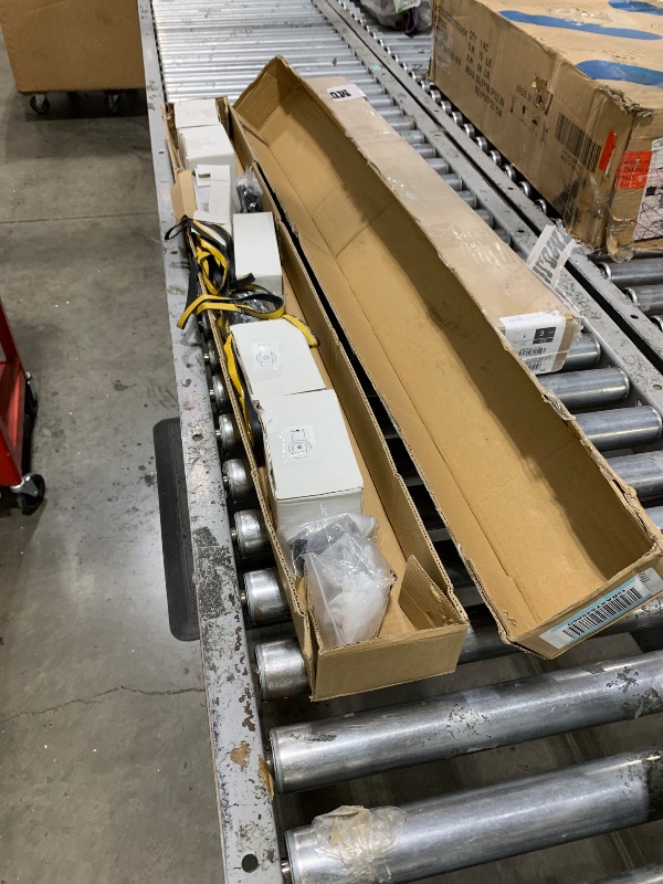Photo 1 of SMARTSTANDARD 7ft/84 Bi-Folding Sliding Barn Door Hardware Kit, Bifold Barn Door Hardware Heavy Duty Sturdy Side Mounted for 4 Doors -Smoothly and Quietly-Easy to Install, Fit 80'' Door, No Doors