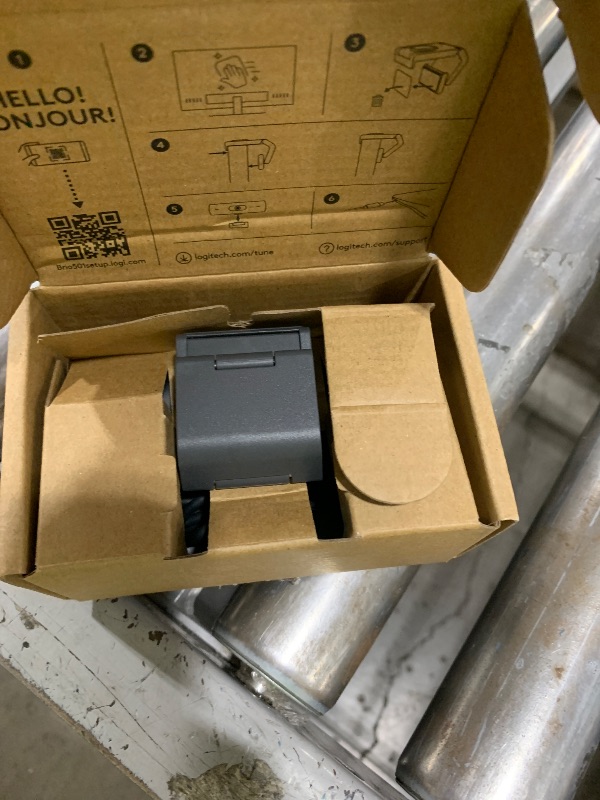 Photo 1 of Logitech Brio 501 Full HD Webcam with Auto Light Correction,Show Mode, Dual Noise Reduction Mics, Privacy Cover, Works with Microsoft Teams, Google Meet, Zoom, USB-C Cable - Black