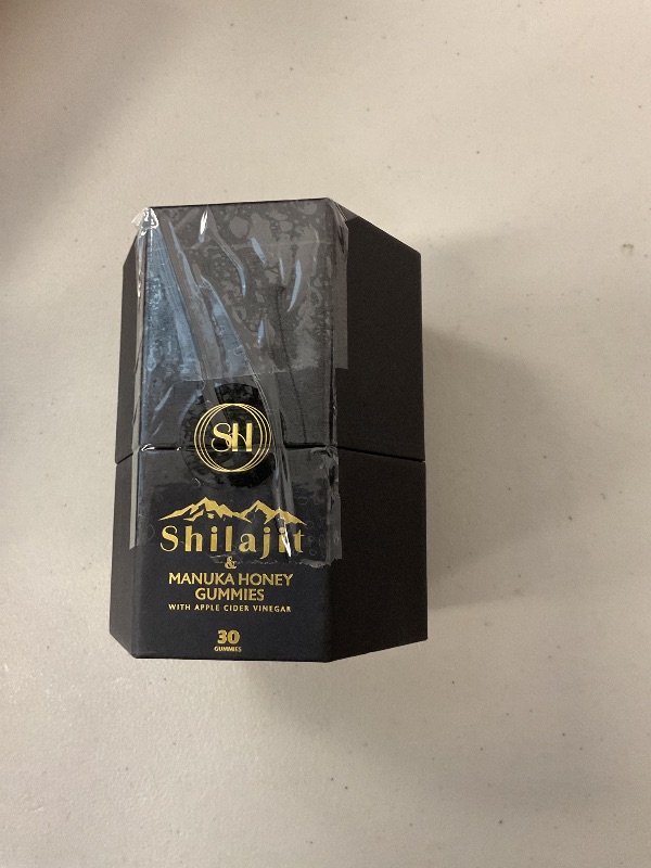 Photo 1 of Stellar Health Shilajit and Medical Grade Manuka Honey + Apple Cider Vinegar Gummies - Clinically Proven Ingredients - Gourmet 30 Count of Elite Lemon Shilajit Gummies for Men and Women