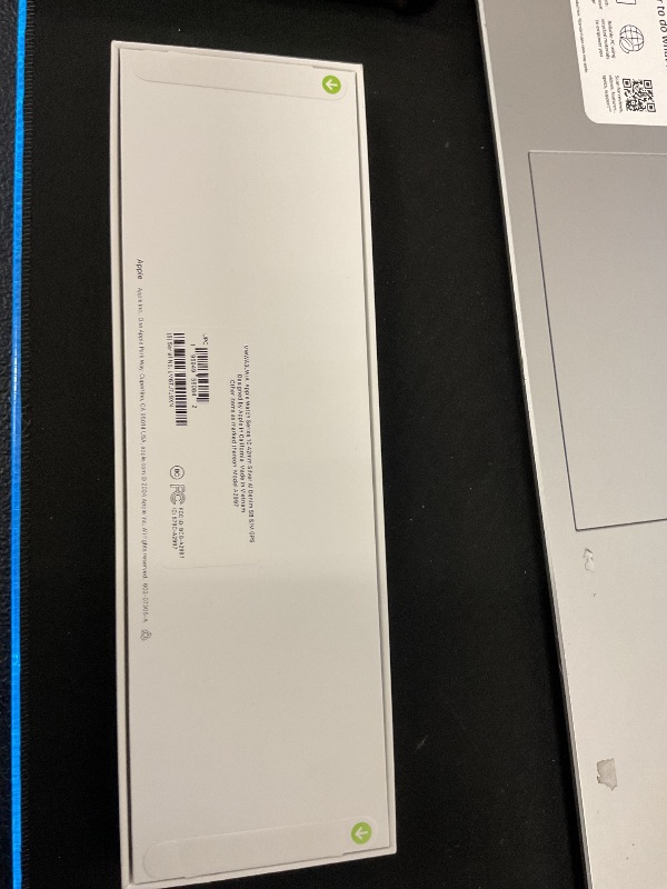 Photo 1 of  Factory sealed see pictures Apple Watch Series 10 [GPS 42mm case] Smartwatch with Silver Aluminium Case with Denim Sport Band - S/M. Fitness Tracker, ECG App, Always-On Retina Display, Water Resistant