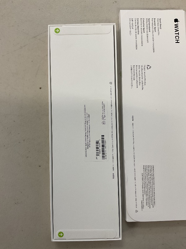 Photo 1 of  Factory sealed see pictures Apple Watch Series 10 [GPS 42mm case] Smartwatch with Silver Aluminium Case with Denim Sport Band - S/M. Fitness Tracker, ECG App, Always-On Retina Display, Water Resistant
