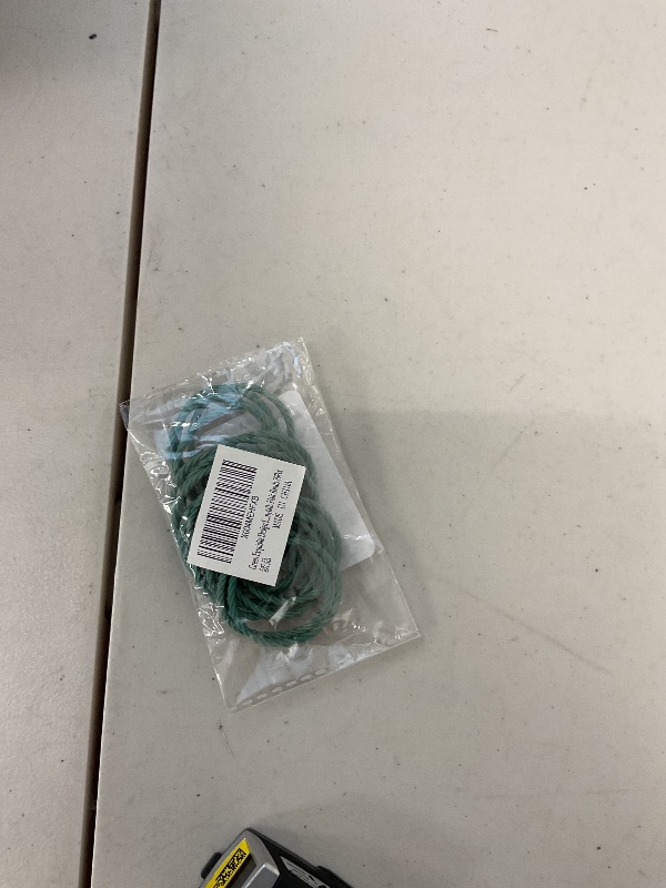 Photo 1 of Green Exquisite Design Strong Hold and No Slip Hair Ties for Women, Elastics & No Damage Fabric Ponytails Hair Bands 20Pcs