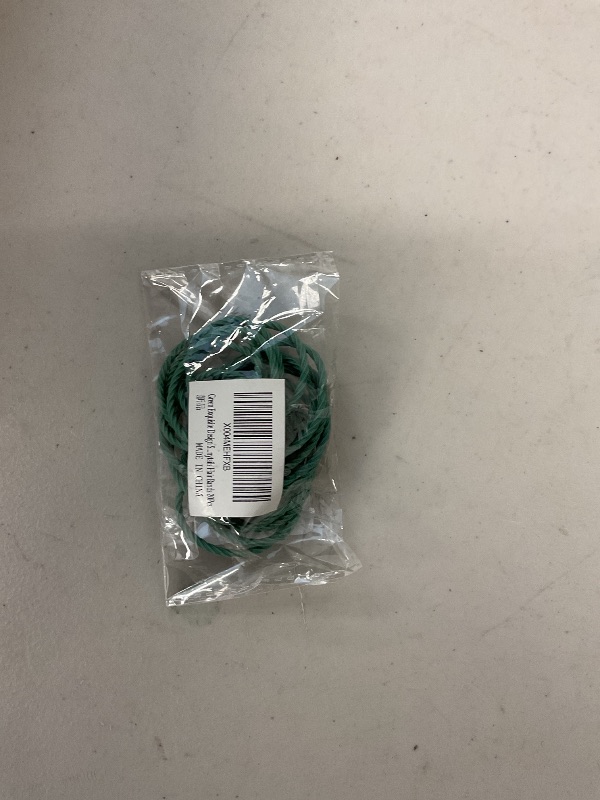 Photo 1 of Green Exquisite Design Strong Hold and No Slip Hair Ties for Women, Elastics & No Damage Fabric Ponytails Hair Bands 20Pcs