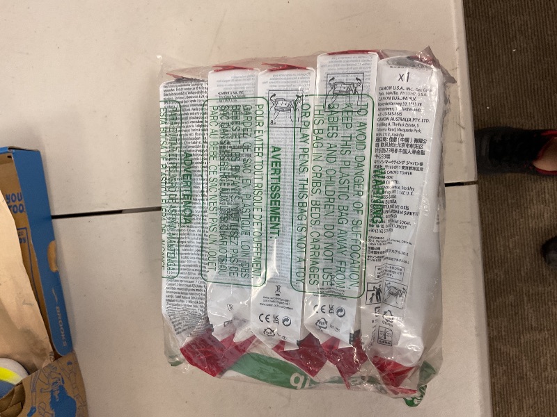 Photo 1 of Canon PFI-207 300ml Ink Tank 5 Pack - for Canon iPF680/685/780/785, 1 PFI-207MBK 1 PFI-207BK 1 PFI207C 1 PFI207M 1 PFI207Y + InkSAVER Microfiber LCD Screen Cleaning Cloth