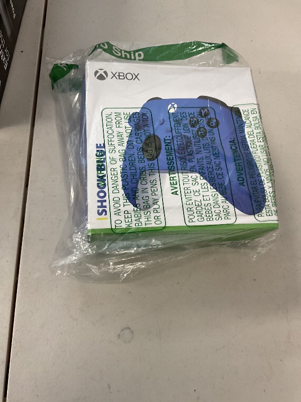 Photo 1 of Xbox Wireless Controller Shock Blue - Wireless - Bluetooth - USB Series X, Series S, One, PC, Android, iOS, Tablet - Shock Blue