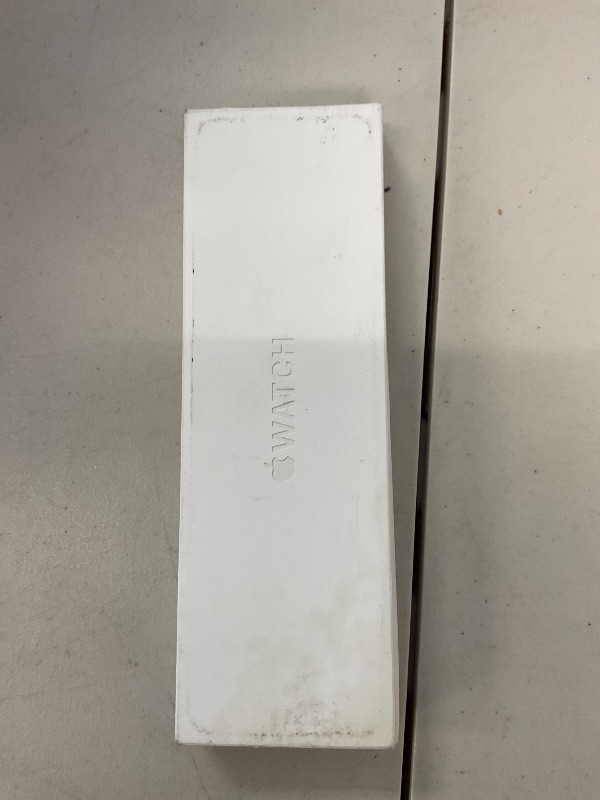 Photo 1 of SEE NOTES PICTURES ,,,,Apple Watch Series 10 [GPS 46mm case] Smartwatch with Silver Aluminium Case with Denim Sport Band - M/L. Fitness Tracker, ECG App, Always-On Retina Display, Water Resistant