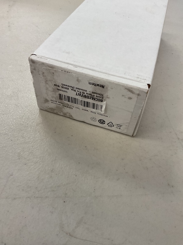 Photo 1 of Apple iPhone 15 Pro Max, 256GB, Blue Titanium - Unlocked (Renewed)