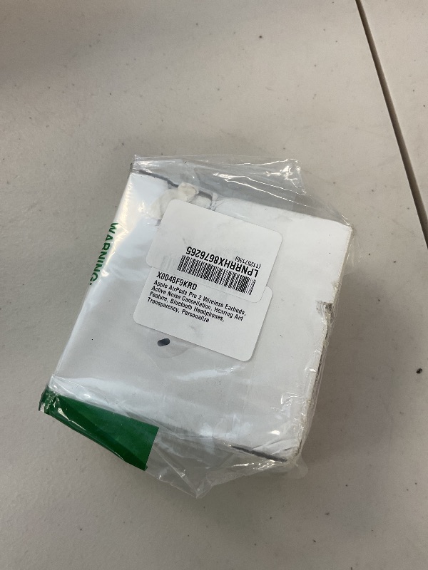 Photo 1 of Apple AirPods Pro 2 Wireless Earbuds, Active Noise Cancellation, Hearing Aid Feature, Bluetooth Headphones, Transparency, Personalized Spatial Audio, High-Fidelity Sound, H2 Chip, USB-C Charging