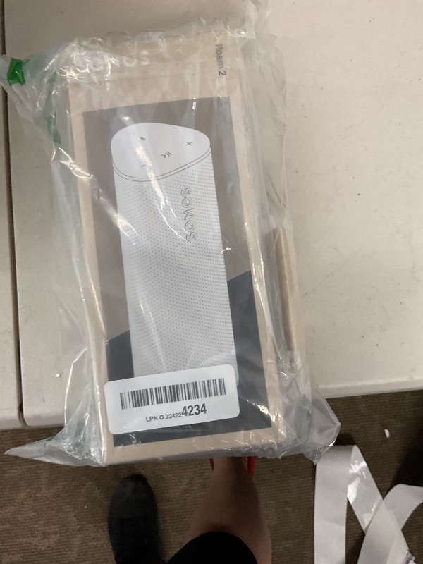 Photo 1 of Sonos Roam 2 - White - Portable Waterproof Bluetooth Speaker