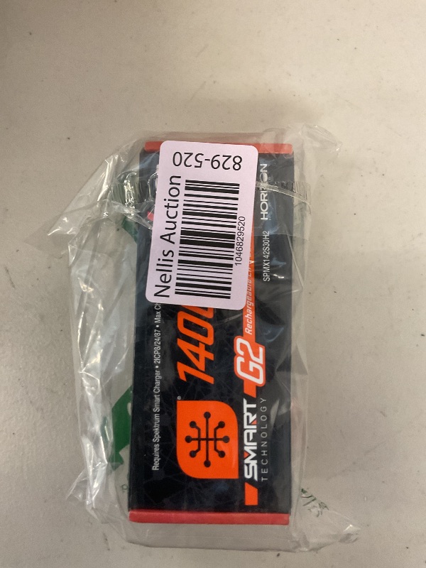Photo 1 of Spektrum SMART 1400mAh 2S 7.4V Smart G2 30C LiPo; IC2 Connector, SPMX142S30H2