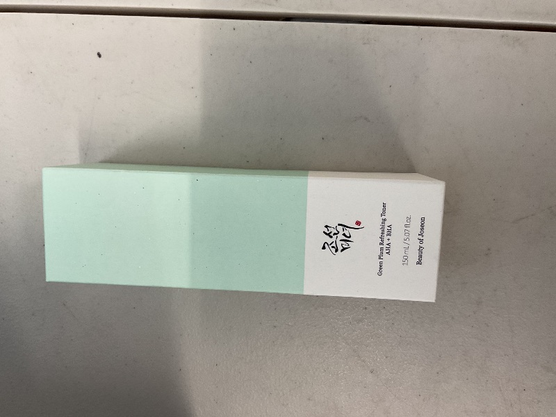 Photo 1 of Beauty of Joseon Green Plum AHA BHA Toner Refreshing Facial Essence Moisturizer Mild Exfoliating Salicylic Acid for All Skin Types, Korean Skin Care for Men Women 150ml 5.27 fl.oz