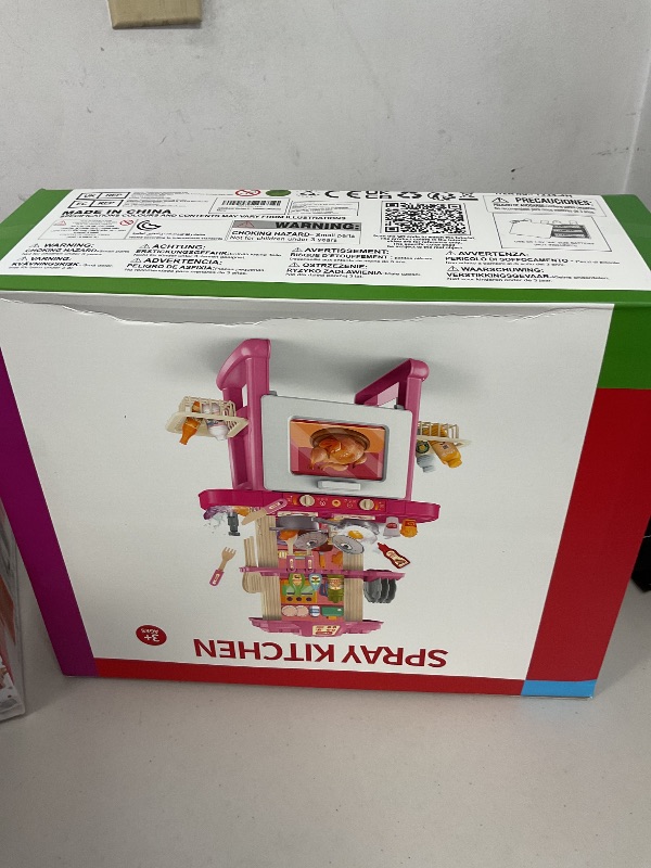 Photo 1 of JUKUDAHU Pretend Food Kitchen Toys for Kids Age 3 4 5 6 7 8 - Girls Toys Play Kitchen with Toy Accessories, Play Dishes, Cooking Toys for Kids Ages 3-5, Gifts Toys (Medium)