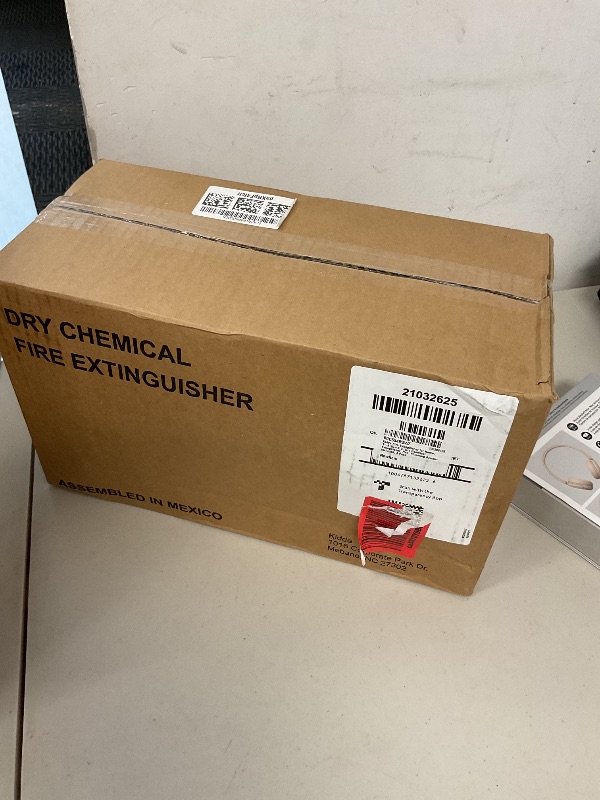 Photo 1 of Kidde Fire Extinguisher for Home, 1-A:10-B:C, Dry Chemical Extinguisher, Red, Mounting Bracket Included, 4 Pack