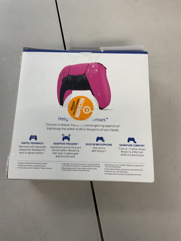 Photo 1 of PlayStation Sony 5 DualSense Wireless Controller - Nova Pink (Renewed)
