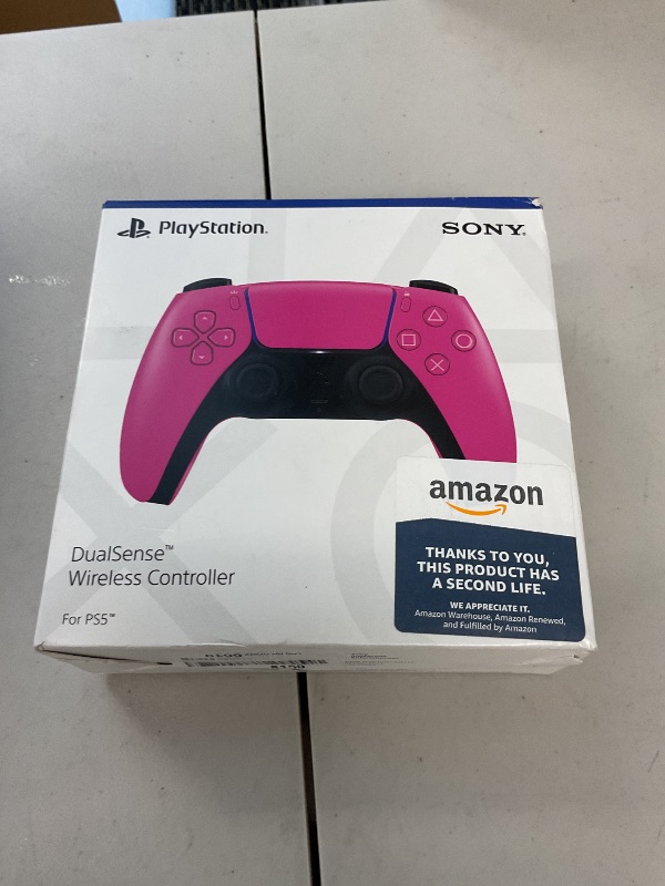 Photo 1 of PlayStation Sony 5 DualSense Wireless Controller - Nova Pink (Renewed)