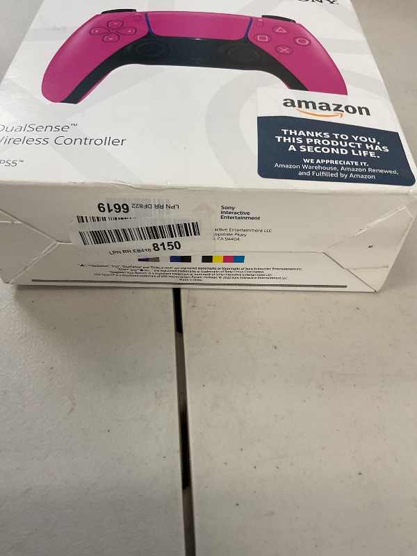 Photo 1 of PlayStation Sony 5 DualSense Wireless Controller - Nova Pink (Renewed)