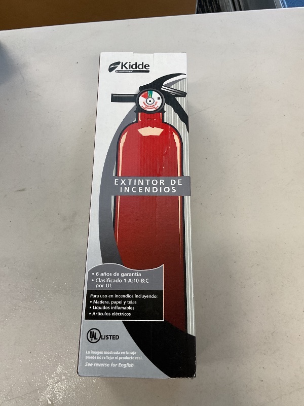 Photo 1 of Kidde, FA110G, Multi Purpose Fire Extinguisher for Home, Office, Dorm, Residential, 1A10BC
