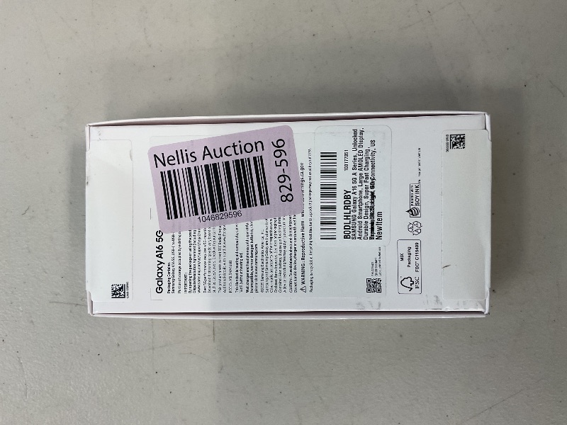 Photo 1 of Samsung Galaxy A16 5G A Series, Unlocked Android Smartphone, Large AMOLED Display, Durable Design, Super Fast Charging, Expandable Storage, 5G Connectivity, US Version, 2025, Light Gray