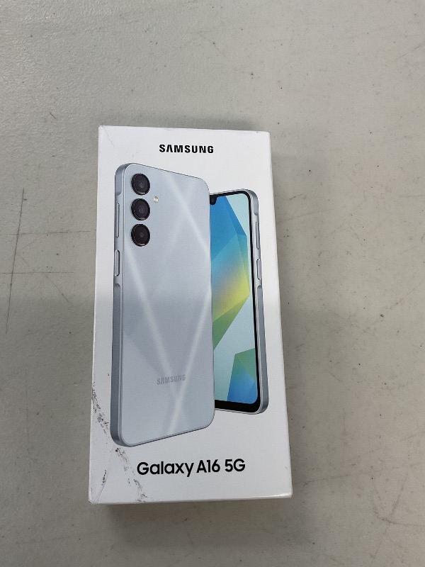 Photo 1 of Samsung Galaxy A16 5G A Series, Unlocked Android Smartphone, Large AMOLED Display, Durable Design, Super Fast Charging, Expandable Storage, 5G Connectivity, US Version, 2025, Light Gray