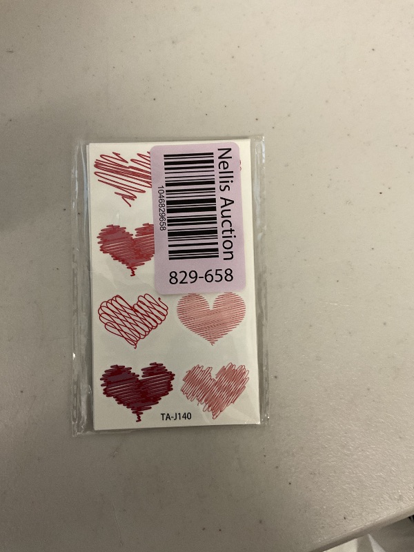 Photo 1 of Valentines Day Temporary Tattoo Adult Kids, Red Heart Lip Fake Tattoos, Rose Angel Arrow Line Hearts Tattoo Stickers, Semi Permanent Tattoo for Women Valentines Decoration 10 Sheets