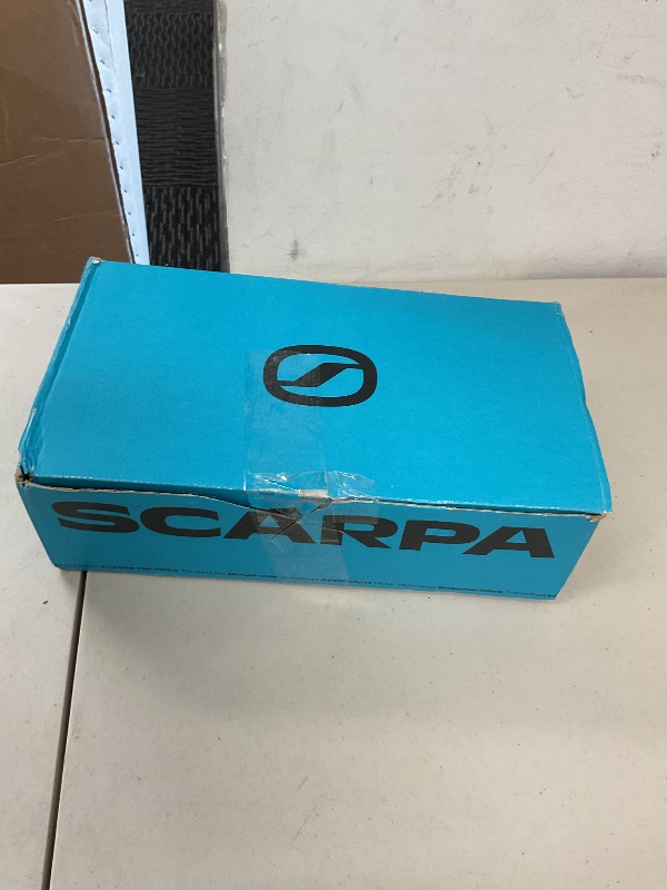 Photo 1 of SCARPA Instinct VSR Rock Climbing Shoes for Sport Climbing and Bouldering - Black/Azure - 11.5-12