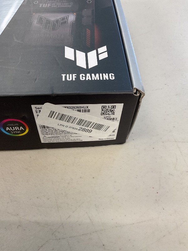 Photo 1 of ASUS TUF Gaming Z790-Plus WiFi LGA 1700(Intel 14th,12th &13th Gen) ATX Gaming Motherboard(PCIe 5.0,DDR5,4xM.2 Slots,16+1 DrMOS,WiFi 6,2.5Gb LAN,Front USB 3.2 Gen 2 Type-C,Thunderbolt 4(USB4),Aura RGB)
