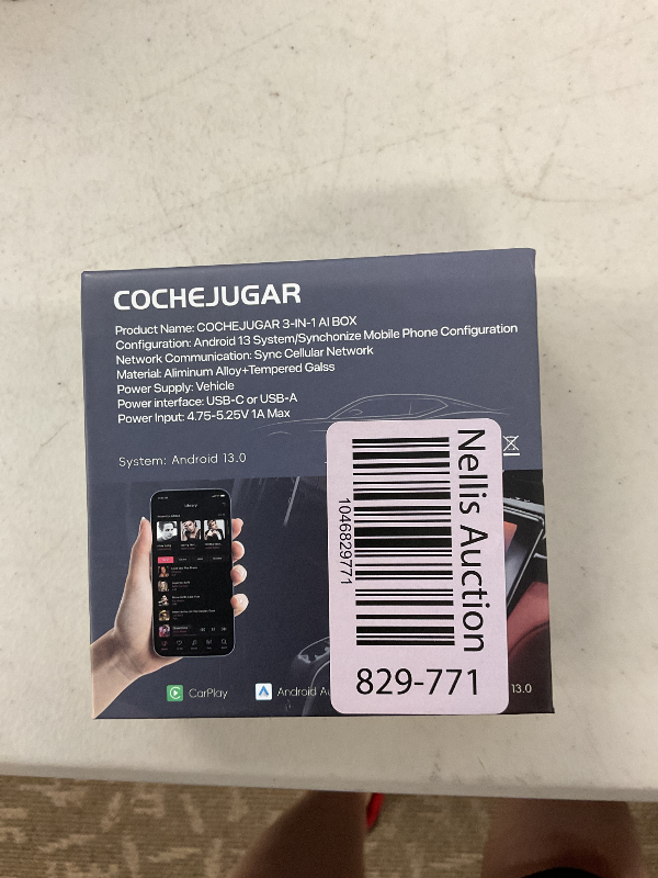 Photo 1 of Wireless CarPlay Adapter AI TVBOX- Supports Netflix, YouTube, Disney+, TikTok, Mirror Link, and Wireless CarPlay & Android Auto Dongle for OEM Wired CarPlay Cars from 2016