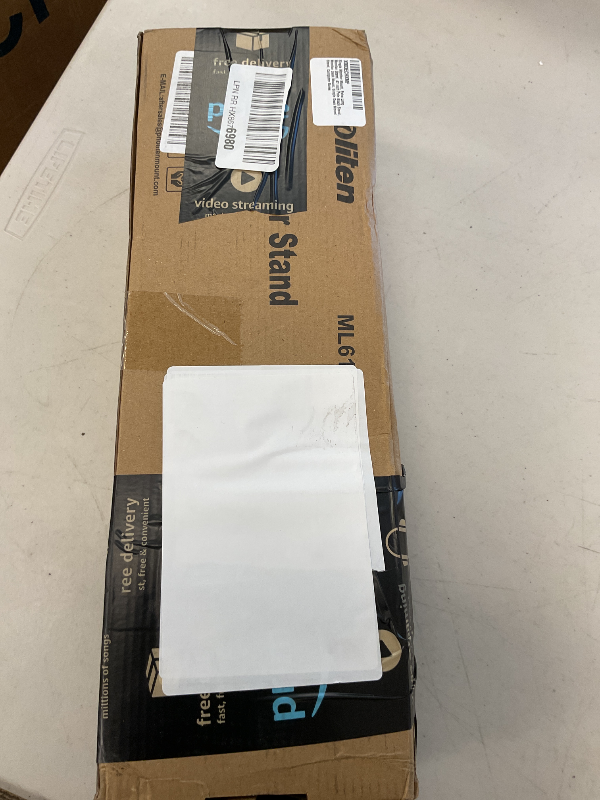 Photo 1 of Single Monitor Mount, Extra Long Monitor Stand, 47 inch Pole Black Stand, Monitor Desk Mount, Single Desk Mount Stand, Computer Screen Mount, VESA Computer Desk Mount, Single Monitor Arm Stand