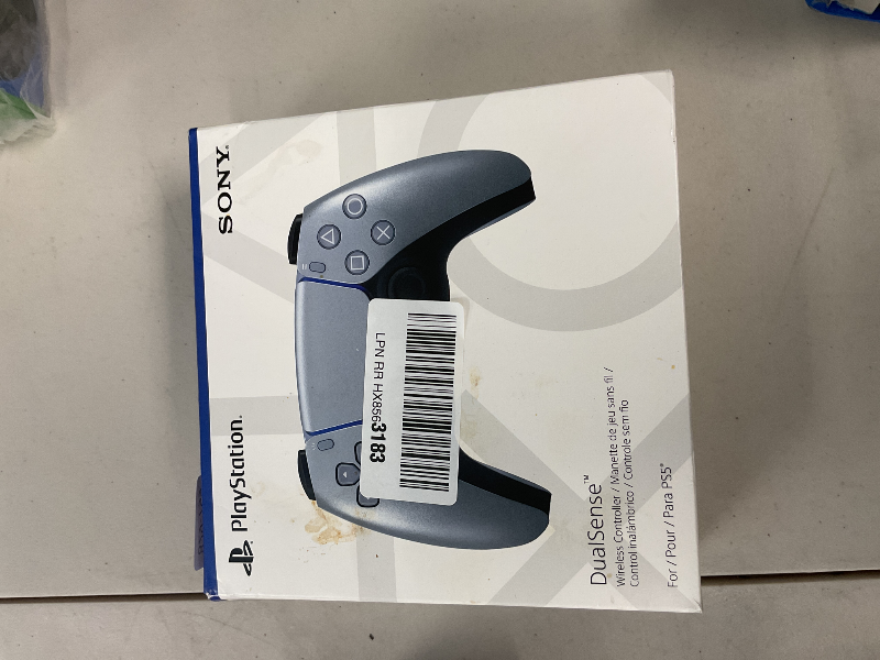 Photo 1 of PlayStation DualSense Wireless Controller - Sterling Silver