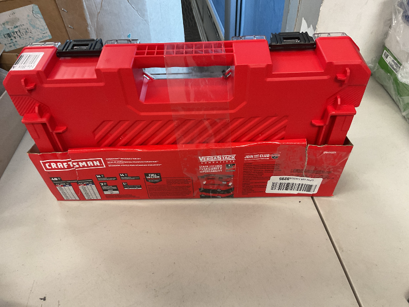 Photo 1 of CRAFTSMAN Versastack Mechanics Tool Set, 1/4 and 3/8 Inch Drive, 71 Piece (CMMT45171)