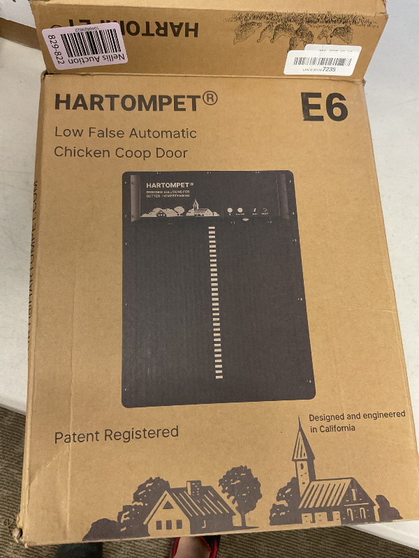 Photo 1 of GRUBSFARM Smart Chicken Coop Door - App & Timer Controlled, Tri-Power Solar/Battery/Grid, Anti-Pinch Safety Sensor, Weatherproof Aluminum Design, Plug & Play Installation