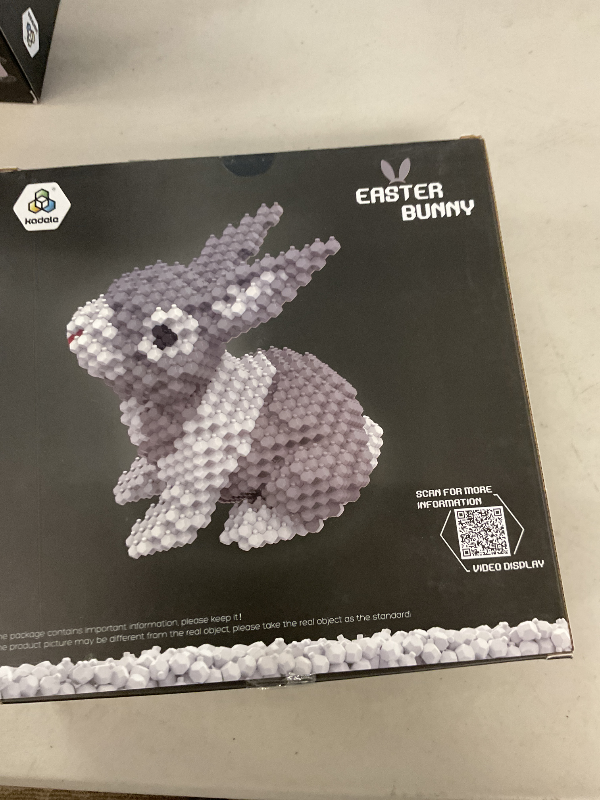 Photo 1 of KADELE Easter Bunny Building Animal Sets, Extremely Challenging STEM Building Blocks Decor for Adults Kids, Micro 3D Educational Toys for Boys Girls Ages 8 and Up (660 Pieces)
