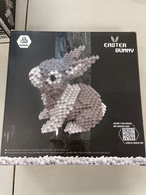 Photo 1 of KADELE Easter Bunny Building Animal Sets, Extremely Challenging STEM Building Blocks Decor for Adults Kids, Micro 3D Educational Toys for Boys Girls Ages 8 and Up (660 Pieces)