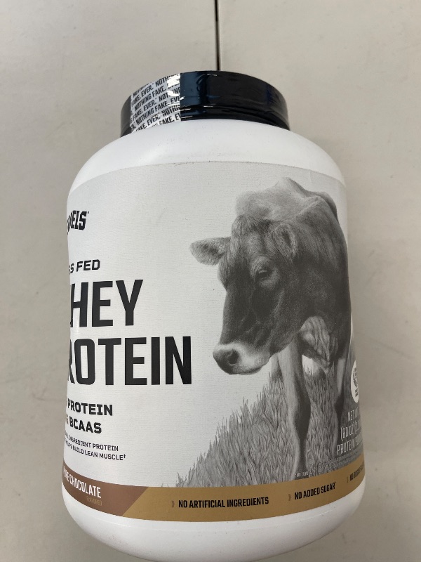 Photo 1 of Levels  Fed Whey Protein Powder, No Artificials, 24G of Protein, Pure Chocolate, 5LB