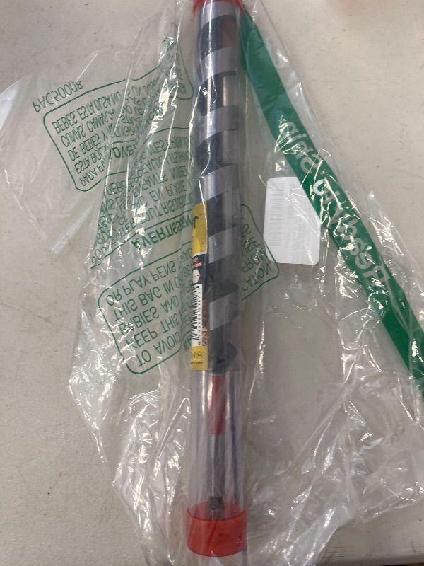 Photo 1 of 1" x 12" Auger Drill Bit for Wood, Hex Shank 3/8 Inch, Wood Boring Drill Bits, Ship Auger Long Drill Bit for Soft and Hard Wood, Plastic, Drywall Tree Stump and Composite Materials