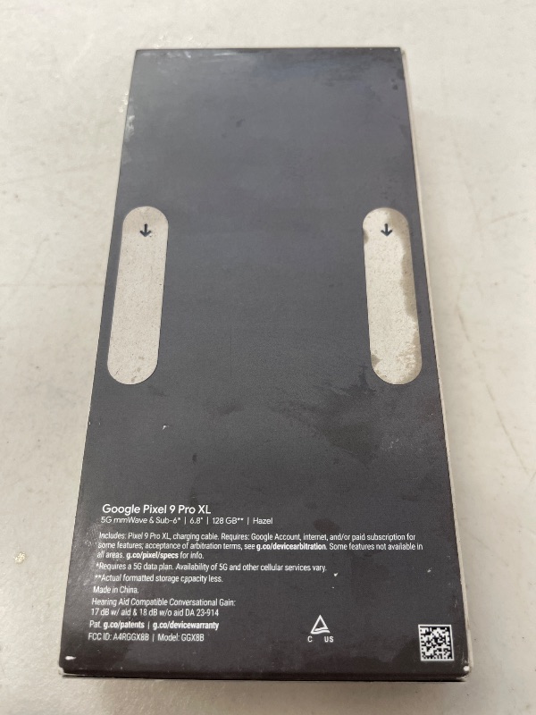 Photo 1 of Google Pixel 9 Pro XL - Unlocked Android Smartphone with Gemini, Triple Rear Camera System, 24-Hour Battery, and 6.8" Super Actua Display - Hazel - 128 GB