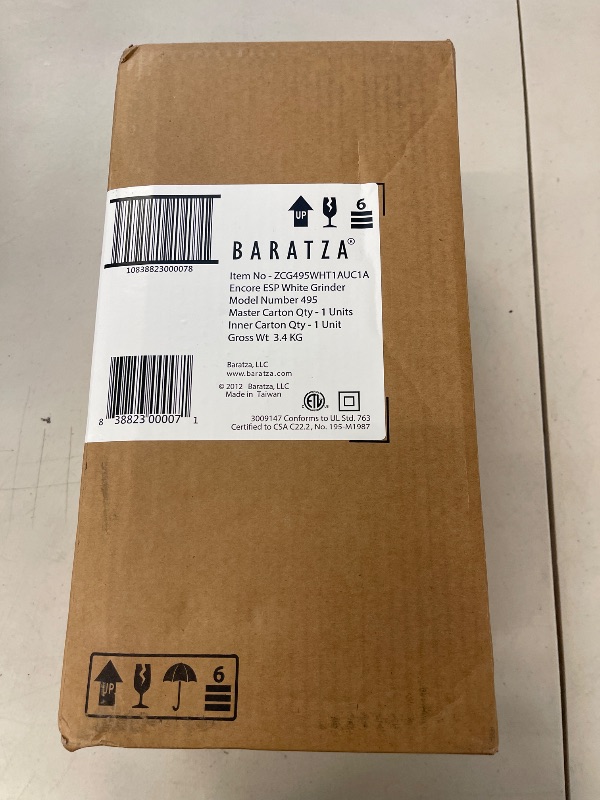 Photo 1 of Baratza Encore ESP Coffee Grinder ZCG495WHT, White