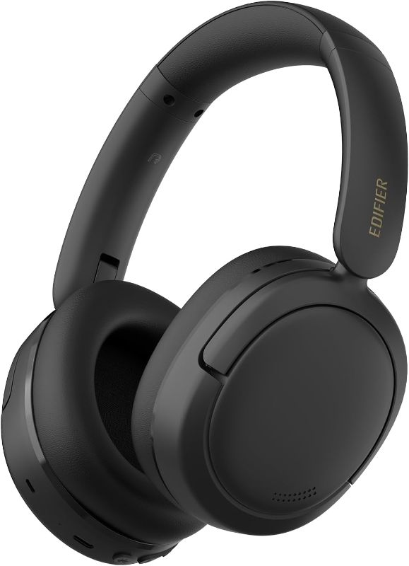 Photo 1 of Edifier W800BT SE Wireless Over-Ear Bluetooth 5.4 Headphones - AI Call Noise Cancellation - 45H Playtime - Fast Charging - AAC Codec - Dual Device- Game Mode - Foldable - Black

