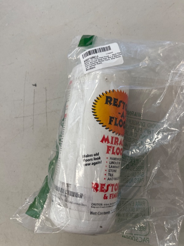 Photo 1 of Restore-A-Floor Floor Finish - Wood Floor Polish and Hard Wood Floor Wax to Rejuvenate Floors Including Marble Floors, Vinyl Floors, and Laminate Floors