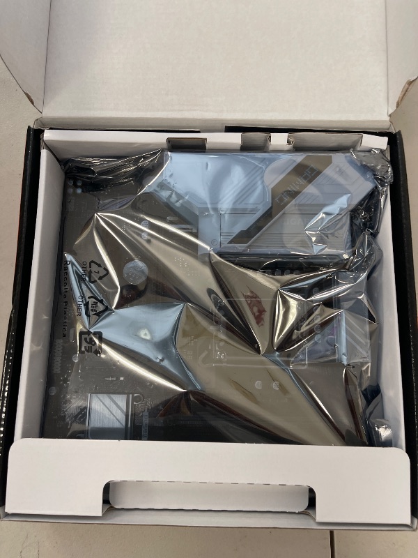 Photo 1 of GIGABYTE B760M Gaming Plus WiFi DDR4 LGA 1700 Intel B760 M-ATX Motherboard with DDR4, 2* M.2, PCIe 4.0, Front USB 3.2 Gen 1 Type-C, WiFi 6 GbE LAN, Q-Flash Plus, PCIe EZ-Latch