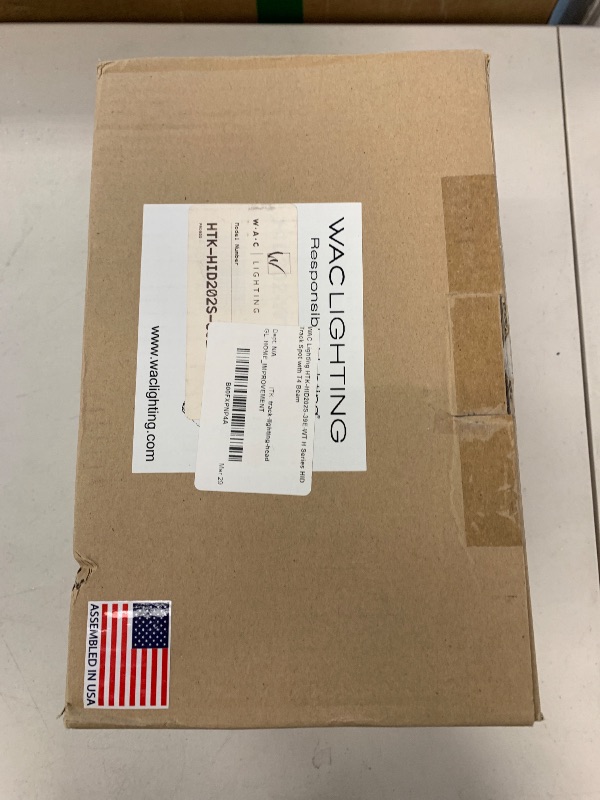 Photo 1 of WAC Lighting HTK-HID202S-39E-WT H Series HID Track Spot with T4 Beam