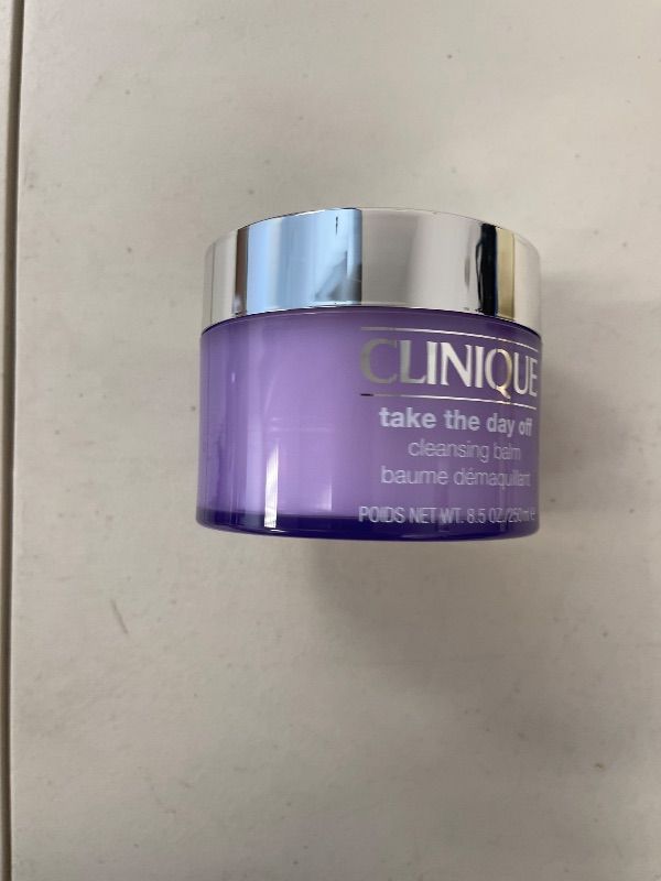 Photo 1 of Clinique Take The Day Off Cleansing Balm Makeup Remover | Dissolves Face + Eye Makeup and Sunscreen | For All Skin Types, 8.3 Ounce