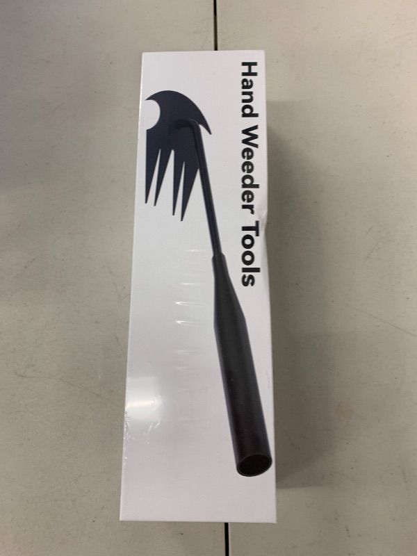 Photo 1 of Puller Tool Garden Weeding Tool, 12.2" Weed Puller Hand Weeder Tool, Portable Hand Weeding Tools Gardening, 4 Claw Steel Garden Hand Pulling Weeder Tool for Dandelion Remove Weeds for Garden Yard