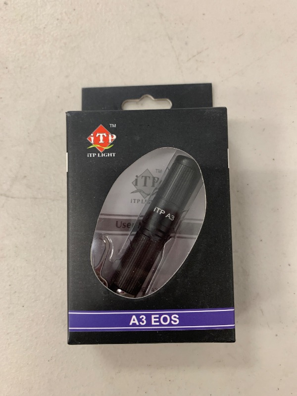 Photo 1 of ITP A3 EOS 150 Lumen 3 Outputs and Strobe CREE XP-G2 LED Keychain Flashlight 1X AAA Battery