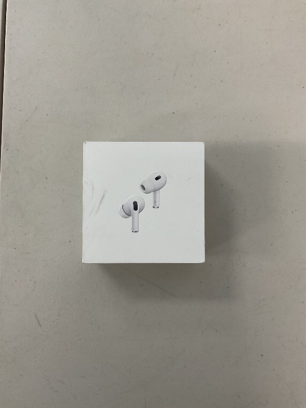 Photo 1 of Apple AirPods Pro 2 Wireless Earbuds, Active Noise Cancellation, Hearing Aid Feature, Bluetooth Headphones, Transparency, Personalized Spatial Audio, High-Fidelity Sound, H2 Chip, USB-C Charging