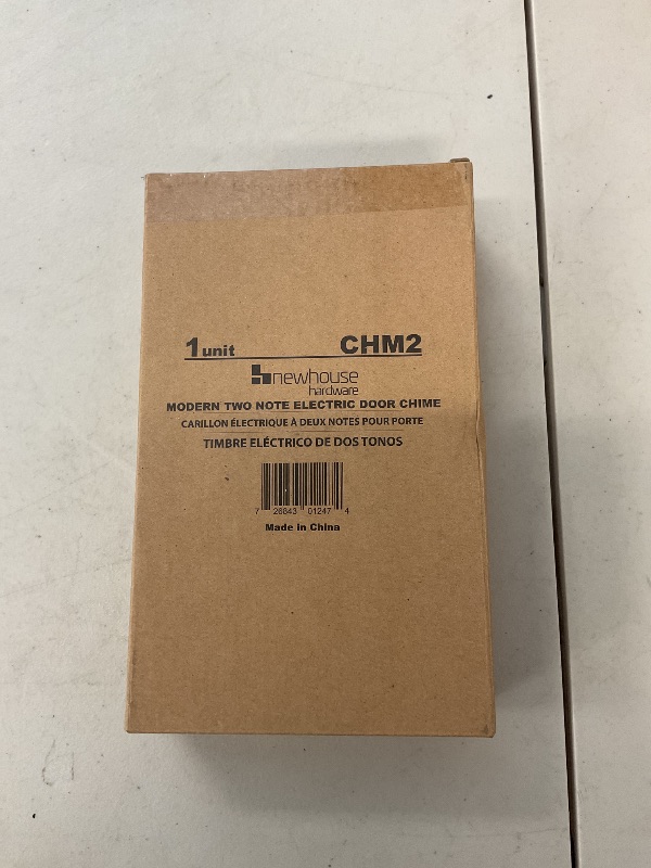 Photo 1 of Newhouse Hardware CHM2 Door Chime, White