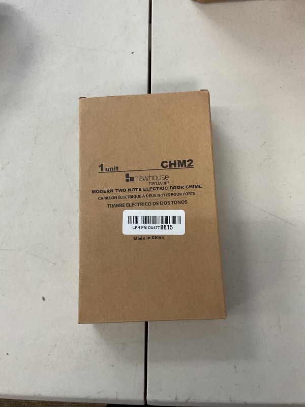 Photo 1 of Newhouse Hardware CHM2 Door Chime, White